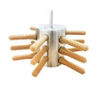 Baoblaze Plumeur de Poulet, économie de Travail, Plumeur de, Stable, Facile à Utiliser, Plumeur d'oiseaux, Portable pour Oiseaux, Oie, Pigeon, CAI, 18 Doigts Moyen