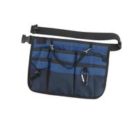 Baoblaze Poche d'équipement Multi-Compartiments, Organisateur d'allaitement, Sac de Ceinture, Pochette d'infirmière, Sac de Taille pour Femmes, Sac, Bleu Foncé