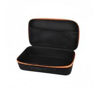 Baoblaze Pochette de Rangement pour Perceuse Électrique à Coque EVA Semi-rigide Tissu Oxford Compartiment Séparateur Grille Fermeture Éclair Épaisse Poignée, Orange