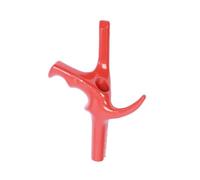Baoblaze Poignée pour Équipement d'Escrime Enfant Conception Courbée pour Confort Manuel Installation Simple Grâce à l'Orifice Central Adapté à l'Entraînement en Club à la, Adulte
