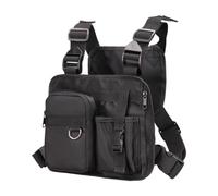 Baoblaze Poitrine pour Sports Plein air, bandoulière réglable, Portable, Fermeture éclair Lisse, Gilet Avant pour Course à Pied, Marche,
