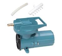 Baoblaze Pompe à Air D'aquarium DC 12V, Accessoire D'outil, Aérateur D'étang, Pompe à Air en Métal pour étang Extérieur, Culture Hydroponique, 12V 35W, 185x95x118mm