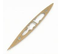 Baoblaze Pont de Bateau pour Maquette Trumpeter 03702 Assemblage Pont Kit Amélioration Modèle Accessoire Navire Revêtement Bois Réaliste et Chaîne d'Ancre Pose