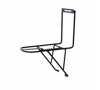 Baoblaze Porte-Bagages Vélo Avant Support Porte-sacoches Porte-paniers en Acier Haute Résistance Stable pour Sacs et Paniers Serrage Sécurisé 3 Points Fourches, Acier Frein en V