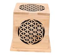 Baoblaze Porte-encens En Bambou, Accessoire Fait Main pour Salon de Thé, Chambre, Spa, Style A