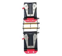 Baoblaze Porte-mètre Ruban Clip Ceinture Outil Base Support Rapide Compact Métal Pp Accessoire Ergonomique Adapté pour Port de Ceinture Bricolage Domestique At, Double Td Gauche