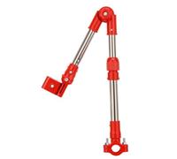 Baoblaze Porte-Parapluie Pivotant Universel, Rouge, Modèle A Amélioré, Réglage Bidirectionnel À 360° Et 180°, Support À Démontage Rapide, Clé Incluse, Size to 5