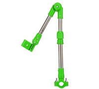 Baoblaze Porte-Parapluie Pivotant Universel, Vert, Modèle A Amélioré, Réglage Bidirectionnel À 360° Et 180°, Support À Démontage Rapide, Clé Incluse, Size to 4