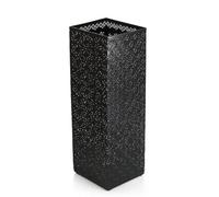 Baoblaze Porte Parapluies Métal Support Parapluies Boîte Entrée Contenant Rangement Alliage Solide et Aspect Élégant Gain de Place par Stockage Vertical Adapté aux Couloirs Foyers , Noir