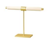 Baoblaze Présentoir à bagues, Organisateur de Bijoux avec Base en métal, Stable et Multifonctionnel, idéal pour Les présentoirs de Table en Magasin, Beige