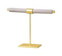 Baoblaze Présentoir à bagues, Organisateur de Bijoux avec Base en métal, Stable et Multifonctionnel, idéal pour Les présentoirs de Table en Magasin, Gris