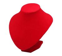 Baoblaze Présentoir à Bijoux pour Collier, chaînes et pendentifs, pour présentation sur comptoir, Surface en Tissu Doux, Polyvalent, 20 Cm X 19.5 Cm
