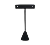 Baoblaze Présentoir à Boucles d'oreilles en T, présentoir à Bijoux décoratif en Forme de T, Tour à Bijoux pour comptoir, Maison, Vente au détail, 12cm