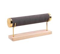 Baoblaze Présentoir à Bracelets élégant, Support de Rangement pour Bureau, Organisateur de Bracelets pour la Vente au détail et la Vente, Gris Foncé