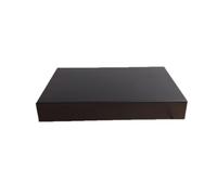 Baoblaze Présentoir Rectangulaire Plateau Support Étagère Socle Métal et Bois Mat Antireflet pour Mettre en Valeur Chaussures Sacs Portefeuilles Accessoires