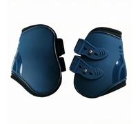 Baoblaze Protège-Boulet Cheval Renforcé Coque PU Rigide Rembourrage Néoprène Confortable Protection Impact Frottement pour Dressage Travail Quotidien Débutant Confirmé, Color to 6, Grand