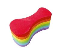 Baoblaze Pull Buoy Aide Flottante Soutien Cuisses Appareil Exercice Aquatique En Mousse EVA Convenant pour Entraînement Natation Musculation Aquatique Public A, arc en ciel