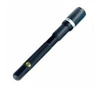 Baoblaze Rallonge de Queue de Billard Aluminium Extension Accessoire Embout Verrouillage Fiable Stabilité du Geste Connexion Homogène Poids Léger Adaptée aux, Noir+GrandeTête