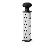 Baoblaze Râpe à Légumes Multifonctionnelle en Acier Inoxydable avec Corps en PP et Affûtée pour Râper le Fromage les Fruits et les Légumes pour la Préparation s Repas Quotidiens, Blanc, Blanc