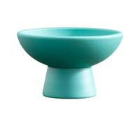 Baoblaze Récipient en Céramique pour Plantes, Accessoire de Décoration, Jardinière pour Espace Intérieur et Extérieur, Bleu