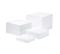 Baoblaze Rehausseurs de nourriture de Buffet de 4 pièces pour l'affichage de Cube de Table de Buffet contremarches de nidification pour des bijoux