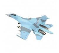 Baoblaze Réplique d'avion Militaire Maquette Avion Chasseur Jet Diecast Modèle Échelle Alliage Cockpit Deux Sièges Panneaux de Fuselage Imprimés Armement