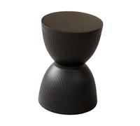 Baoblaze Repose-Pieds Rond Compact et Polyvalent pour Salon, Salle de Jeux, Appartement, Maison, Noir