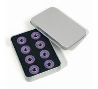 Baoblaze Roulements de Patins à Roulettes Roulement Skateboard Roue Élément de Réglage en Acier et Caoutchouc pour Roulement Régulier et Confort Adaptés à, Violet