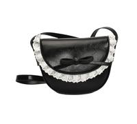 Baoblaze Sac à bandoulière pour Les Femmes avec Une Bourse de Voyage en Dentelle pour Les Vacances des Anniversaires, Noir