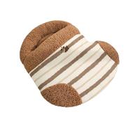 Baoblaze Sac de Couchage Chat Lit Chien Coussin Oreiller Nid Étanche Portatif en Tissu Doux Antidérapant pour Animaux Adapté à La Maison Terrasse Promenade, L
