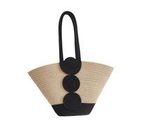 Baoblaze Sac fourre-Tout tissé Fait à la Main, Sac d'été pour fête, Voyage, Rendez-Vous
