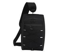 Baoblaze Sac Porte-Bagages Vélo Sac Arrière Vélo Sac Cargo Banquette Sac Tronc Bicyclette avec Espace Supérieur Sécurisé par Sangle Résistant à La Pluie et Dot, Noir