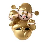 Baoblaze Sculpture de, Figurine Du Dieu de pour Bureau, or