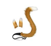 Baoblaze Serre-tête oreilles de chat, cadeau de cosplay, serre-tête pour déguisement de carnaval, Chameau Blanc