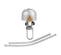 Baoblaze Sonnette de Vélo Cloche de Guidon Cloche de Vélo Petite Cloche Claire Louds Sonnette de Vélo Sonnettes de Vélo pour Beach Women's Cruiser, BMX, VTT, Femme Hom, Argent