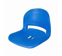 Baoblaze Stade Siège Chaise Gradins Banc Coque Hdpe Moulée par Soufflage Dossier Profilé à Nervures et Assise Délimitée par Deux Fentes Adapté aux Enceintes Sportives Stands Parcs, Bleu
