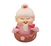 Baoblaze Statue chinoise, sculpture, œuvre d'art, ornement, figurine traditionnelle pour bureau, cheminée, couloir, centre de table, pendaison de, Dieu Entremetteur