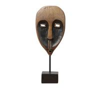 Baoblaze Statue en Résine Artistique | Finition Texturée Marron Noir, Morne, Statue sur Socle, pr lon, Amateurs d'art, Collectionneurs, Style A