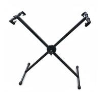 Baoblaze Support Clavier en X Réglable avec 7 Niveaux Pied Clavier Stand Piano Numérique Support Synthétiseur Structure Double, Support De Clavier en X avec Barre De Support Simple Épaissie