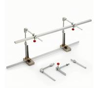 Baoblaze Support d'Accordage Cadre d'Action Outil de Réglage Gabarit de Mesure Dispositif de Calibration Éléments Ajustables en Alliage d'Aluminium pour Précision Adapté aux Services de Réparation