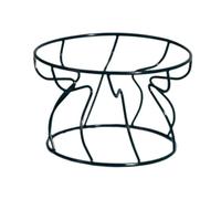 Baoblaze Support de gamelle surélevé pour Chat, Support Rond en métal pour gamelle d'alimentation et d'arrosage, Vert