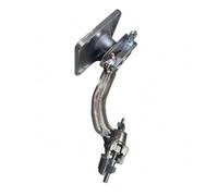 Baoblaze Support de Pad Électronique Support Fixation Bras Alliage de Zinc avec Bras Courbé et Presse par Pince pour Ancrage Ferme et Angle de Jeu Précis Adapté aux Répétitions Scènes Studios Maisons