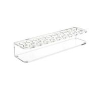 Baoblaze Support En Acrylique pr Tubes D'homéopathie Compact Organiteur Tubes Homéopathiques Étagère Léger Vitrine pr Armoire à Pharmacie, 1 Pièce