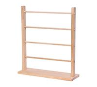 Baoblaze Support en Bois pour Bracelets et Montres, Rangement pour Accessoires, 4 Couches