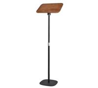 Baoblaze Support Lecture Tablte En Bois Stable Présentoir Lecture sur Pied Multifonction Support Livre sur Pied pr Étu, Bureau à Domicile, Noir