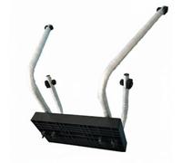Baoblaze Support Moteur Pneumatique Support Moteur Fixation Hors-bord Support Kayak Support Annexe Acier et Plastique Résistants Fixation Ferme Du Moteur , Type A