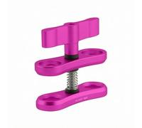 Baoblaze Support pour Appareil Photo Support de Montage Support de Caméra Support de Fixation en Alliage d'Aluminium Structure Solide Fonction Clamp Convient Plongée Photographie sous-Marine, Rose