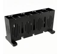 Baoblaze Support Rangement pr Skis Robuste | Structure Autoportante En Acier, Porte-Skis Pieds Réglables, pr Garage, Familles