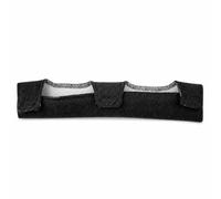 Baoblaze Sweatproof Headgear Liner Bandeau Anti-Sueur Insert de Casque Doublure Intérieure Coussinet de Front Matière Éponge Moelleuse avec Mousse et Adaptée, Noir