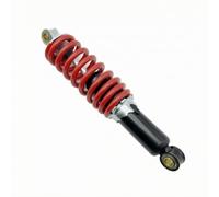 Baoblaze Système d'Amortissement à Ressort pour Ressort Rouge Hélicoïdal Corps Noir Cylindrique pour Absorber Les Impacts sur culteur Mini Véhicule, 260mm, Arrière Standard
